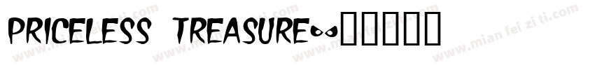 priceless treasure字体转换